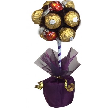 Lindor & Ferrero Rocher Chocolate Mini Tree